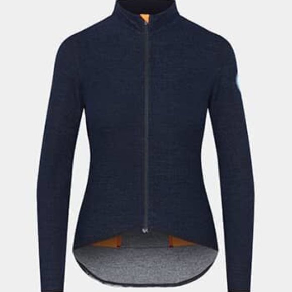 Cafe Du Cycliste Tops - Cafe du Cycliste Marguerite / Daisy Women's Merino cycling biking jersey jacket